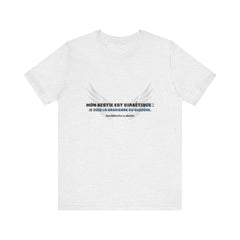 The Diabuddies Store My Bestie is Diabetic (French / Mon bestie, Guardienne) - Unisex Tee My Bestie is Diabetic (French / Mon bestie, Guardienne) - Unisex Tee: Celebrate your vital role! A proud declaration of your commitment and unique connection. T-Shir