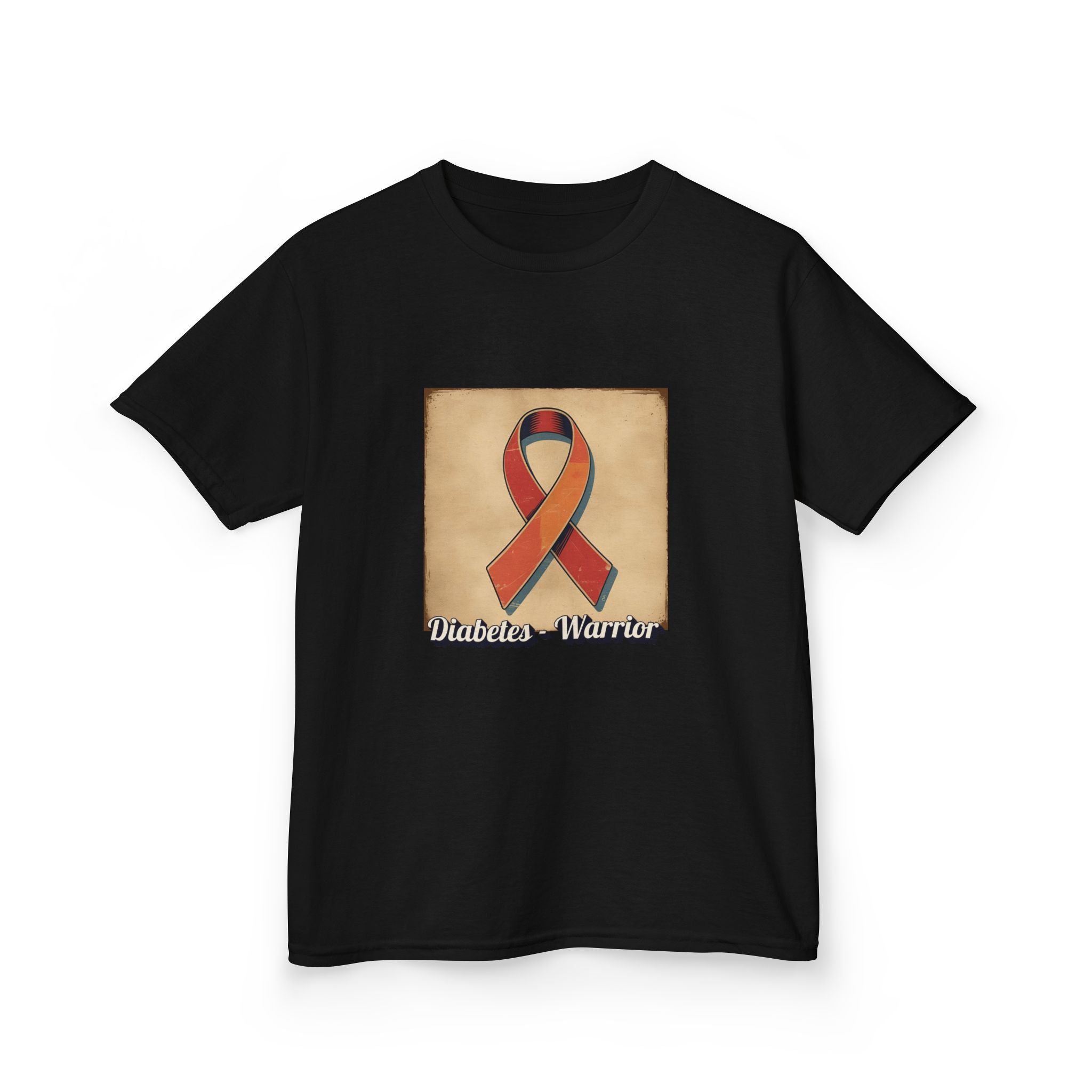 The Diabuddies Store Diabetes Warrior, Retro Look - Kids Tee Diabetes Warrior, Retro Look - Kids Tee: Let your young one show off their strength and style with our "Diabetes Warrior, Retro Look" Kids Tee! T-Shirts $17.74
