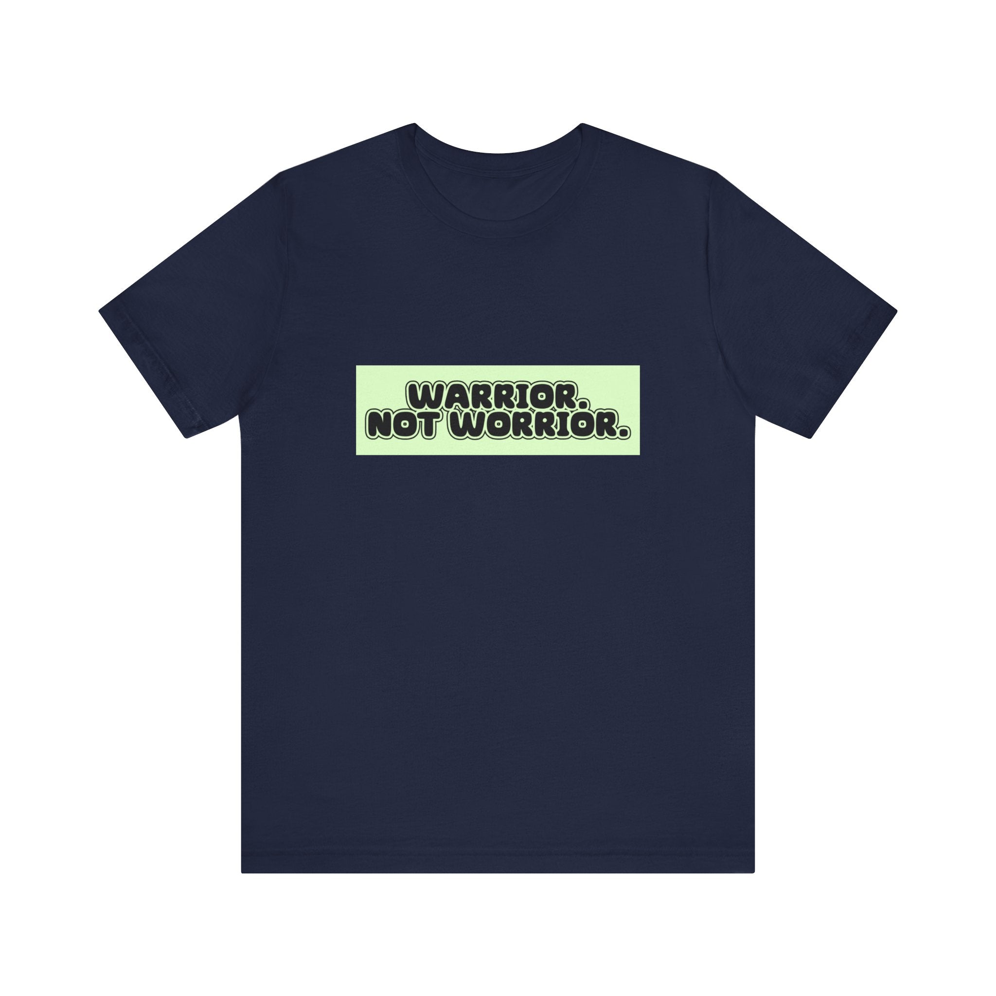 The Diabuddies Store Warrior. Not Worrior. - Unisex Tee Warrior. Not Worrior. - Unisex Tee: For those who face challenges head-on & spell "warrior" right. A clear statement of strength, resilience & sharp detail. T-Shirts $22.50