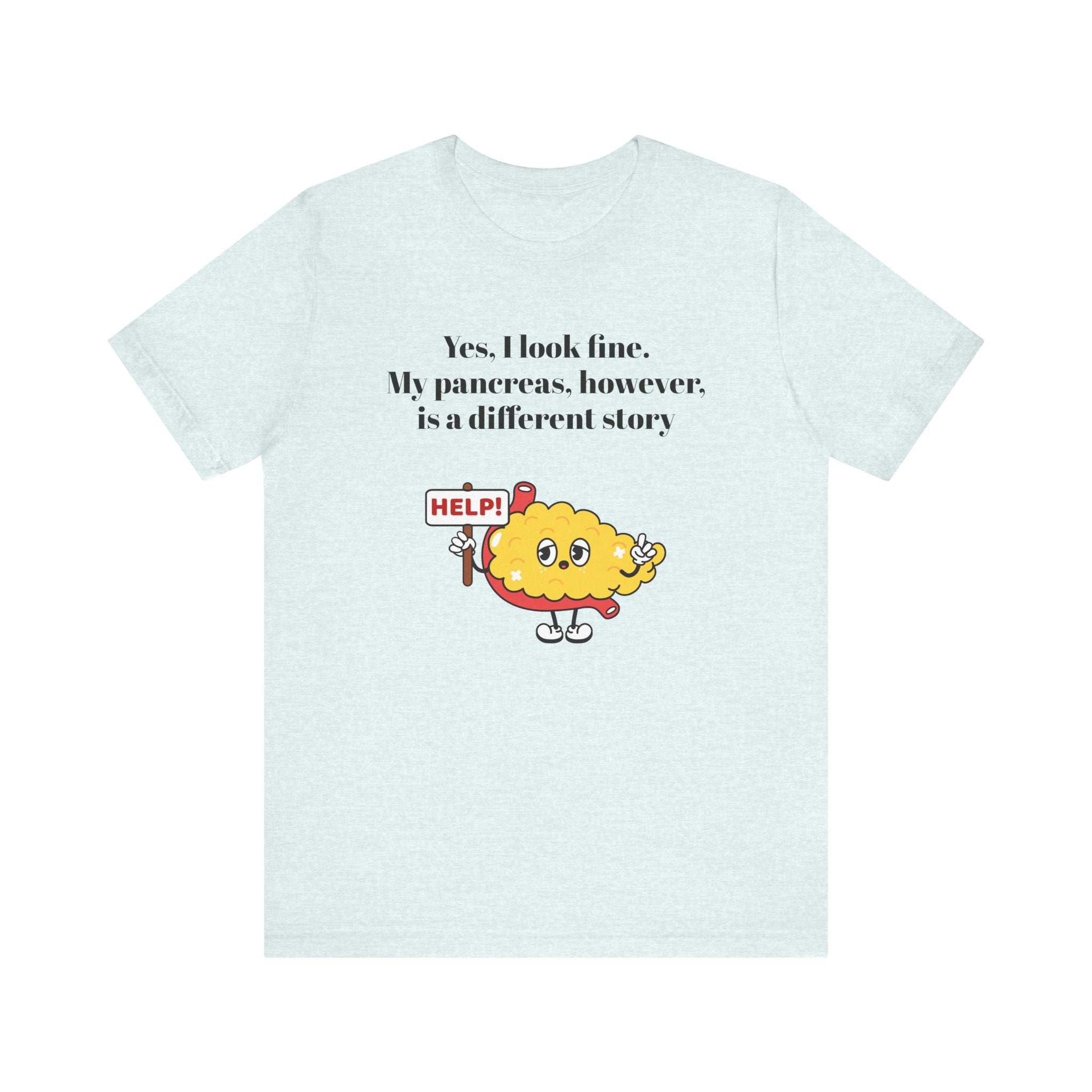 I'm Fine, Not my Pancreas - Unisex Tee The Diabuddies Store T-Shirts $24.73