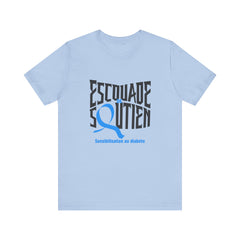 The Diabuddies Store T1D Support Squad (French)- Unisex Tee T1D Support Squad (French)- Unisex Tee: Join the T1D Support Squad! A soft, comfy tee for anyone showing love and solidarity for the T1D warrior in their life. T-Shirt Awareness clothing,Casual W