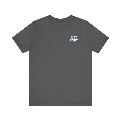 The Diabuddies Store T1D Strong (French) - Unisex Tee T1D Strong (French) - Unisex Tee: Wear your strength. This T1D Strong French tee sends a powerful message: "Le diabète ne me définit pas. Je définis ma vie." It's more than a shirt; it's a statement of