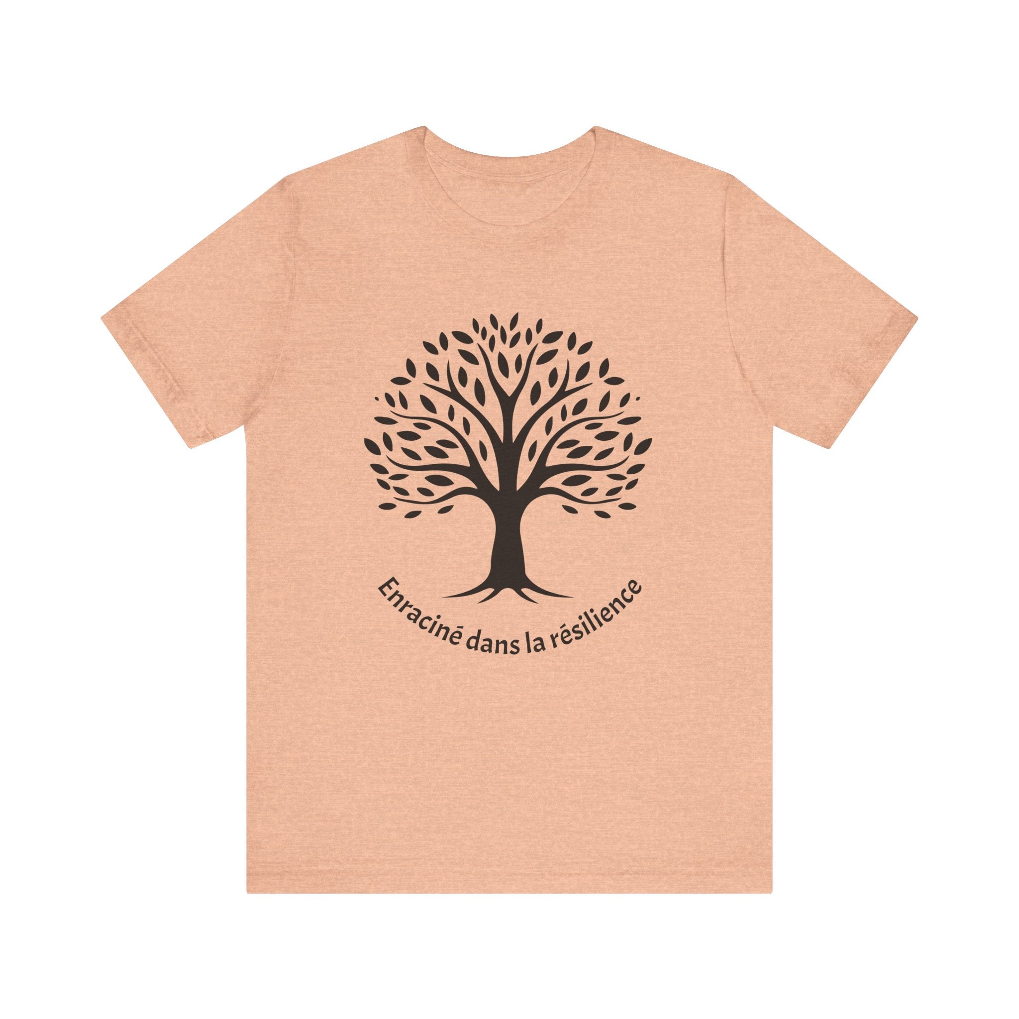 Rooted in Resilience (French) - Unisex Tee The Diabuddies Store T-Shirts $25.00