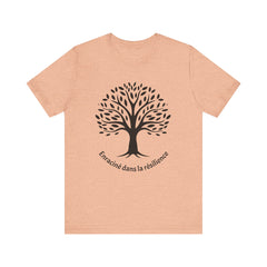 Rooted in Resilience (French) - Unisex Tee The Diabuddies Store T-Shirts $25.00