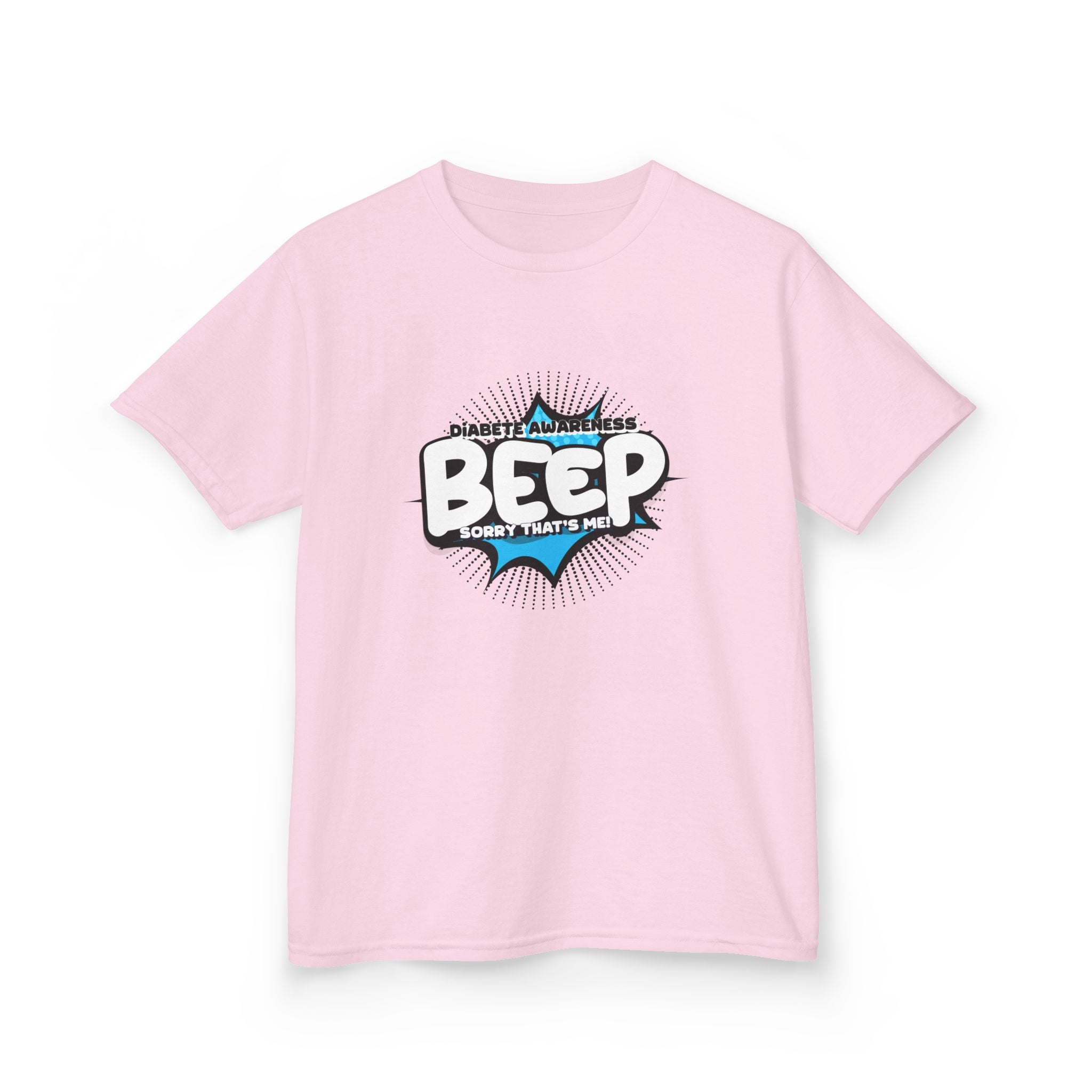 The Diabuddies Store Beep! Sorry that's me! - Kids Tee Beep! Sorry that's me! - Kids Tee: This playful tee is perfect for the little one who's full of energy and charm. The fun design features the word "beep" and the phrase "Sorry, that's me!", a cute and