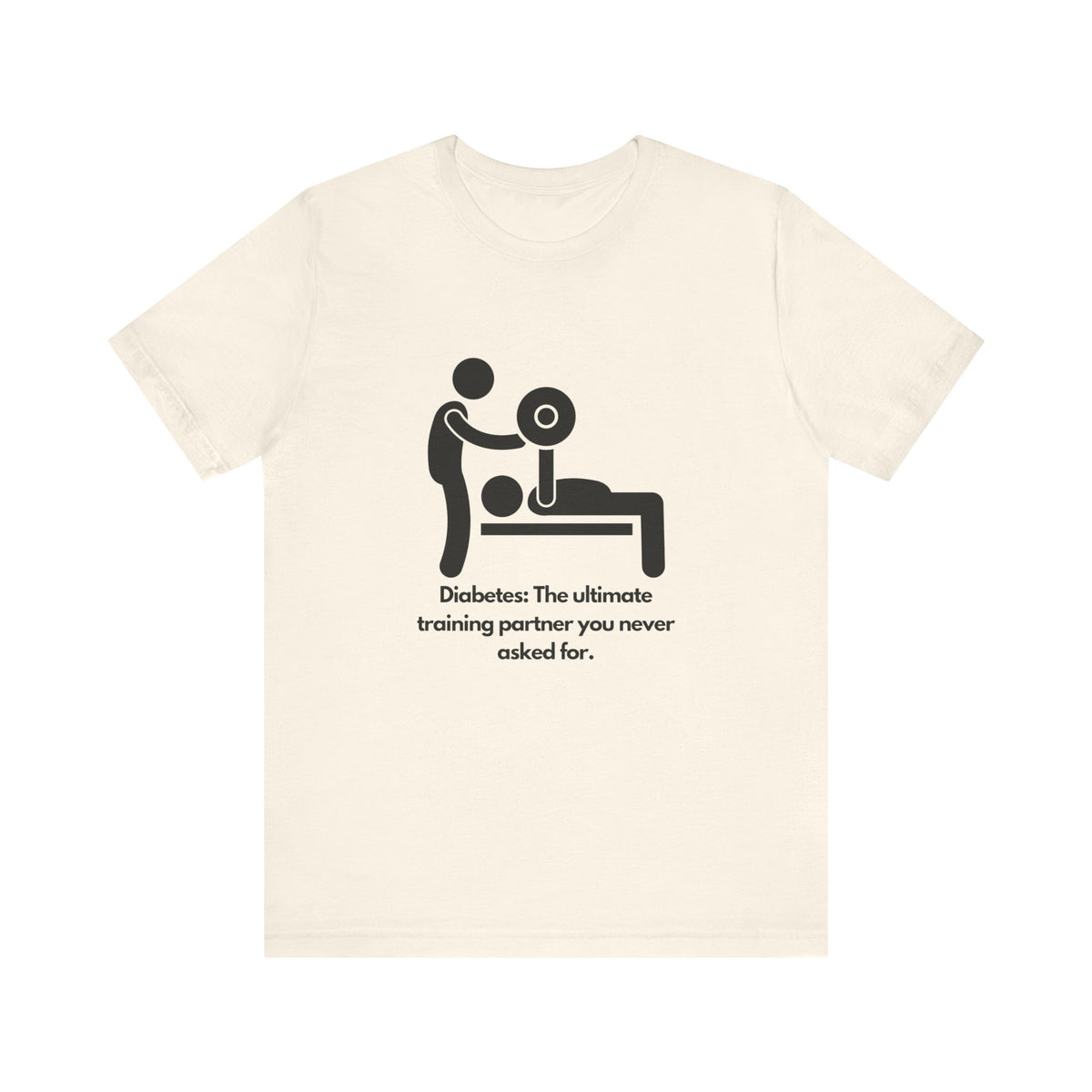 Diabetes: Ultimate Training Partner - Unisex Tee The Diabuddies Store T-Shirts $25.00