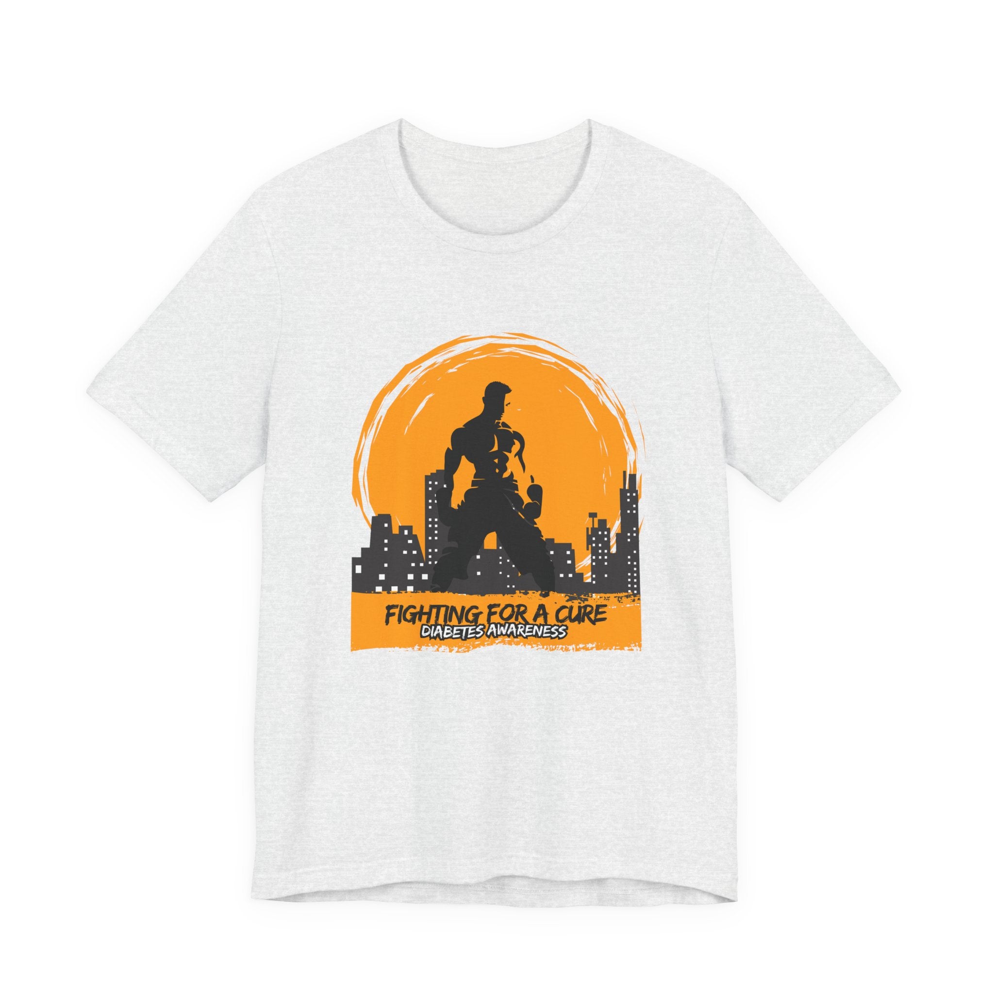 The Diabuddies Store Fighting for a Cure - Unisex Tee Fighting for a Cure - Unisex Tee: Make a statement that matters with this Unisex Tee. This comfortable and versatile shirt is a powerful way to raise awareness and spark conversations. Wear it proudly