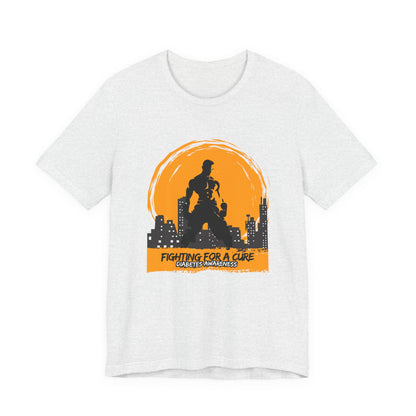 The Diabuddies Store Fighting for a Cure - Unisex Tee Fighting for a Cure - Unisex Tee: Make a statement that matters with this Unisex Tee. This comfortable and versatile shirt is a powerful way to raise awareness and spark conversations. Wear it proudly