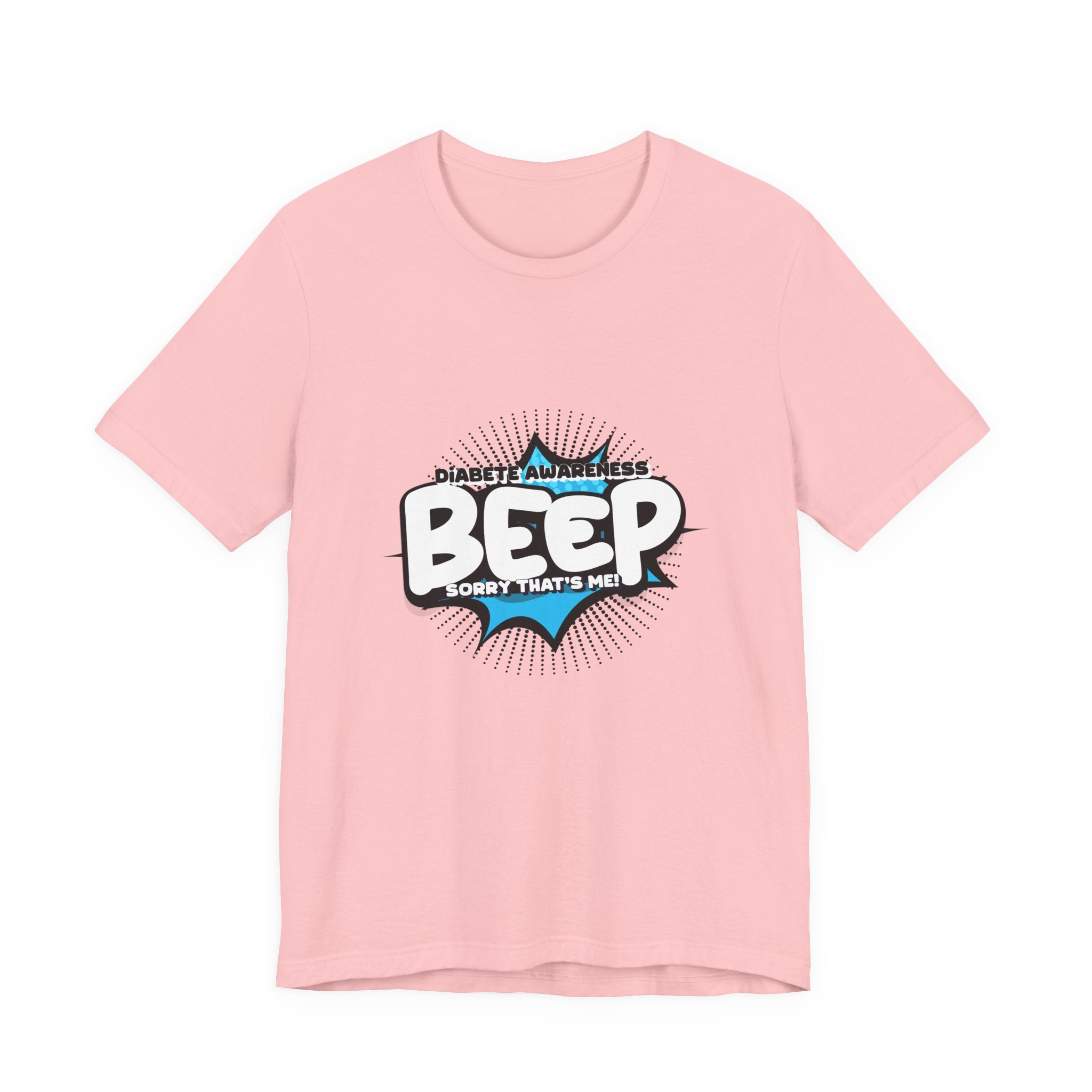 The Diabuddies Store BEEP - Sorry it's me! - Unisex Tee BEEP - Sorry it's me! - Unisex Tee: Always making an entrance? The delightful disruptor! Embrace the constant buzz of life in comfort and style! T-Shirts $30.27