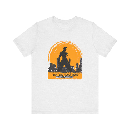 The Diabuddies Store Fighting for a Cure - Unisex Tee Fighting for a Cure - Unisex Tee: Make a statement that matters with this Unisex Tee. This comfortable and versatile shirt is a powerful way to raise awareness and spark conversations. Wear it proudly