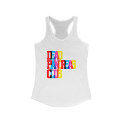 Colorful Dead Pancreas Club - Racerback Tank The Diabuddies Store Tank Tops $19.96