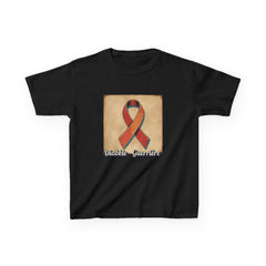The Diabuddies Store Diabetes Warrior, Retro Look (French / Guerrière) - Kids Tee Diabetes Warrior, Retro Look (French / Guerrière) - Kids Tee: Let your young one show off their strength and style with our "Diabète - Guerrière" Retro Look French Kids Tee!
