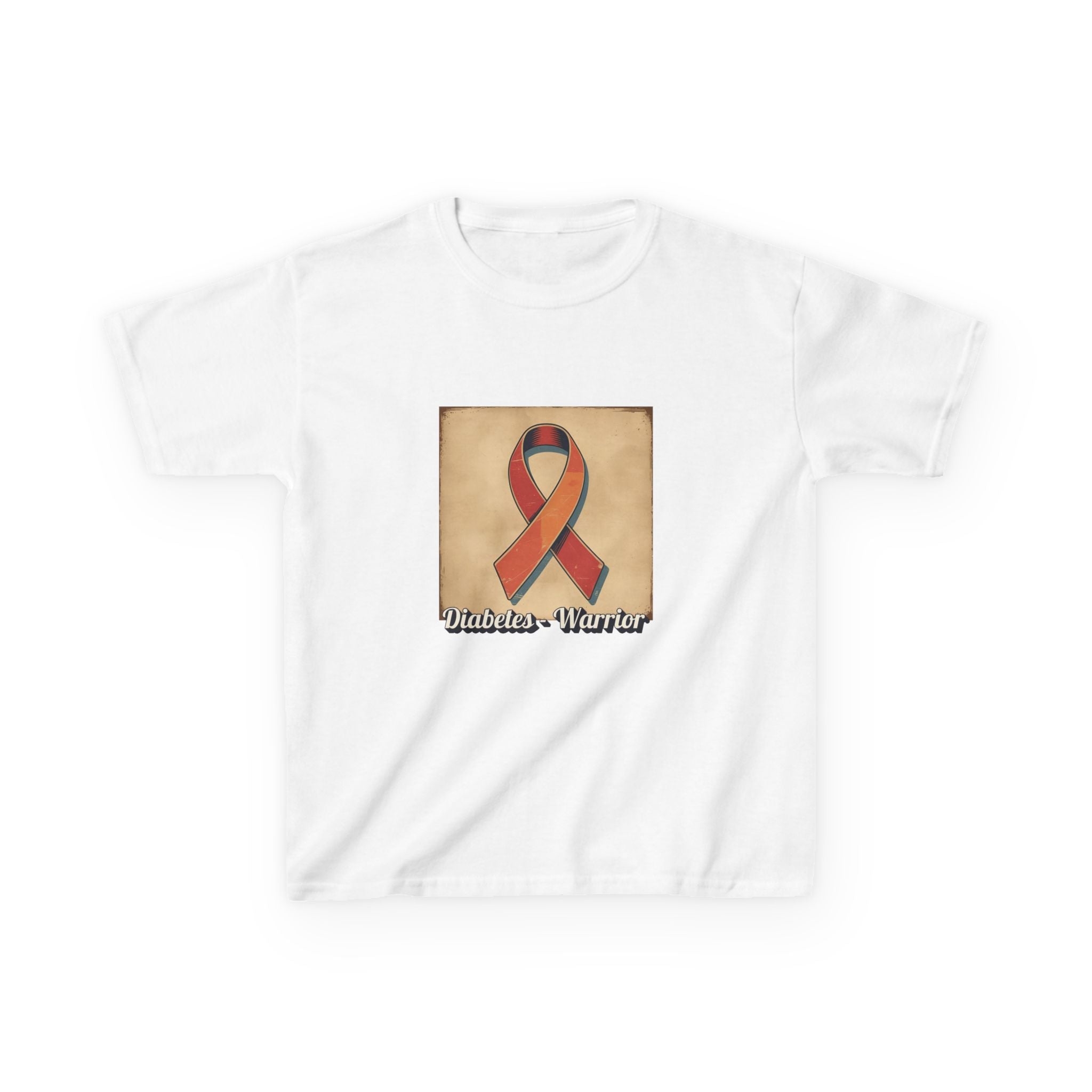 The Diabuddies Store Diabetes Warrior, Retro Look - Kids Tee Diabetes Warrior, Retro Look - Kids Tee: Let your young one show off their strength and style with our "Diabetes Warrior, Retro Look" Kids Tee! T-Shirts $17.06