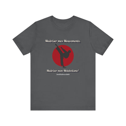 Diabetes & Karate (French) - Unisex Tee The Diabuddies Store T-Shirts $30.27