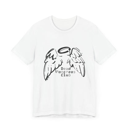 Dead Pancreas Club (Angel wings) - Unisex Tee The Diabuddies Store T-Shirts $24.25