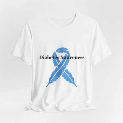 Feather, Blue Ribbon - Unisex Tee The Diabuddies Store T-Shirts $22.38