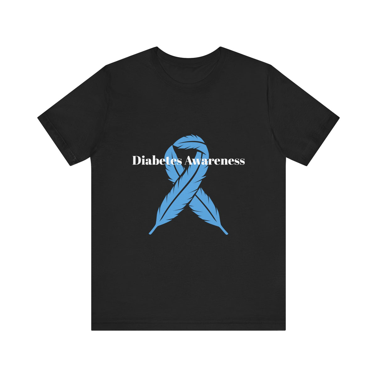 Feather, Blue Ribbon - Unisex Tee The Diabuddies Store T-Shirts $22.38