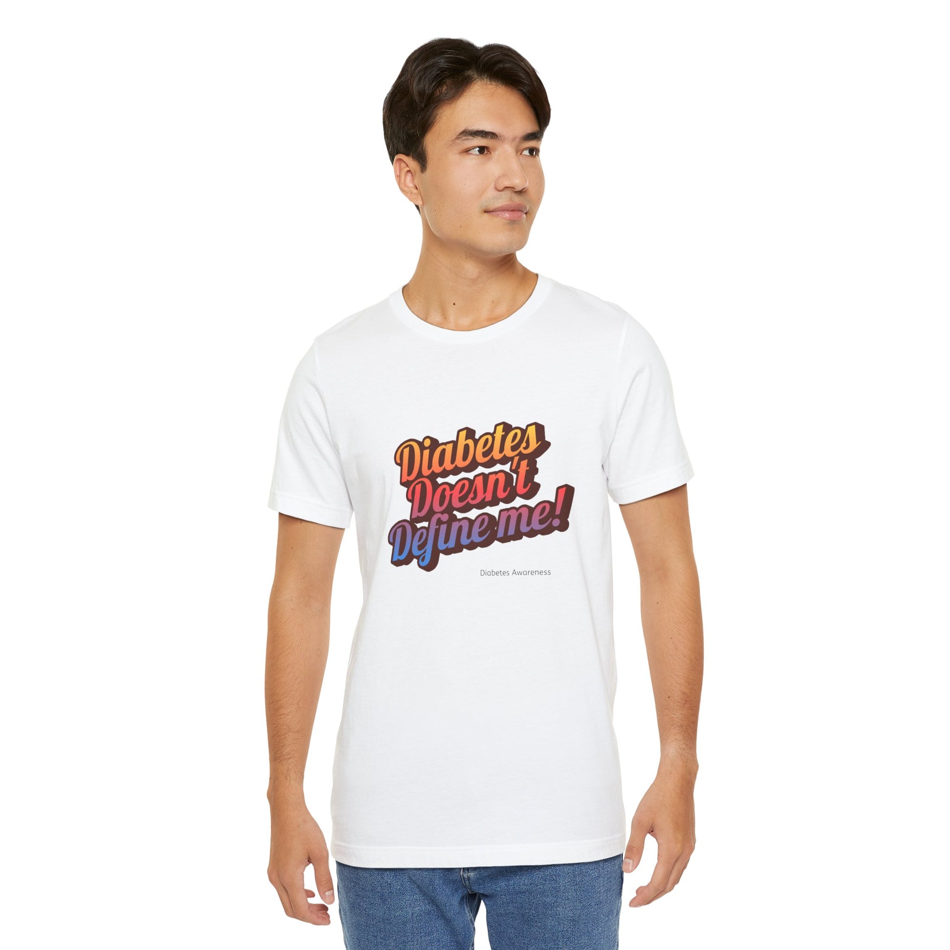 Diabetes doesn`t Define me! - Unisex Tee The Diabuddies Store T-Shirts $30.27
