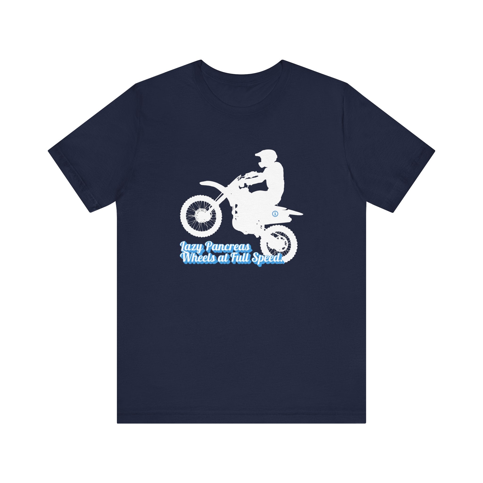Lazy Pancreas, Wheels at Full Speed - Unisex Tee The Diabuddies Store T-Shirts $30.27