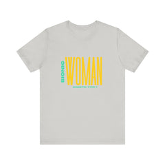 The Diabuddies Store Bionic Woman (Diabetes) - Unisex Tee Bionic Woman (Diabetes) - Unisex Tee: Unleash your inner Bionic strength! This Unisex Tee is a powerful statement of resilience, strength, and modern-day heroism for anyone living with Type 1 Diabe