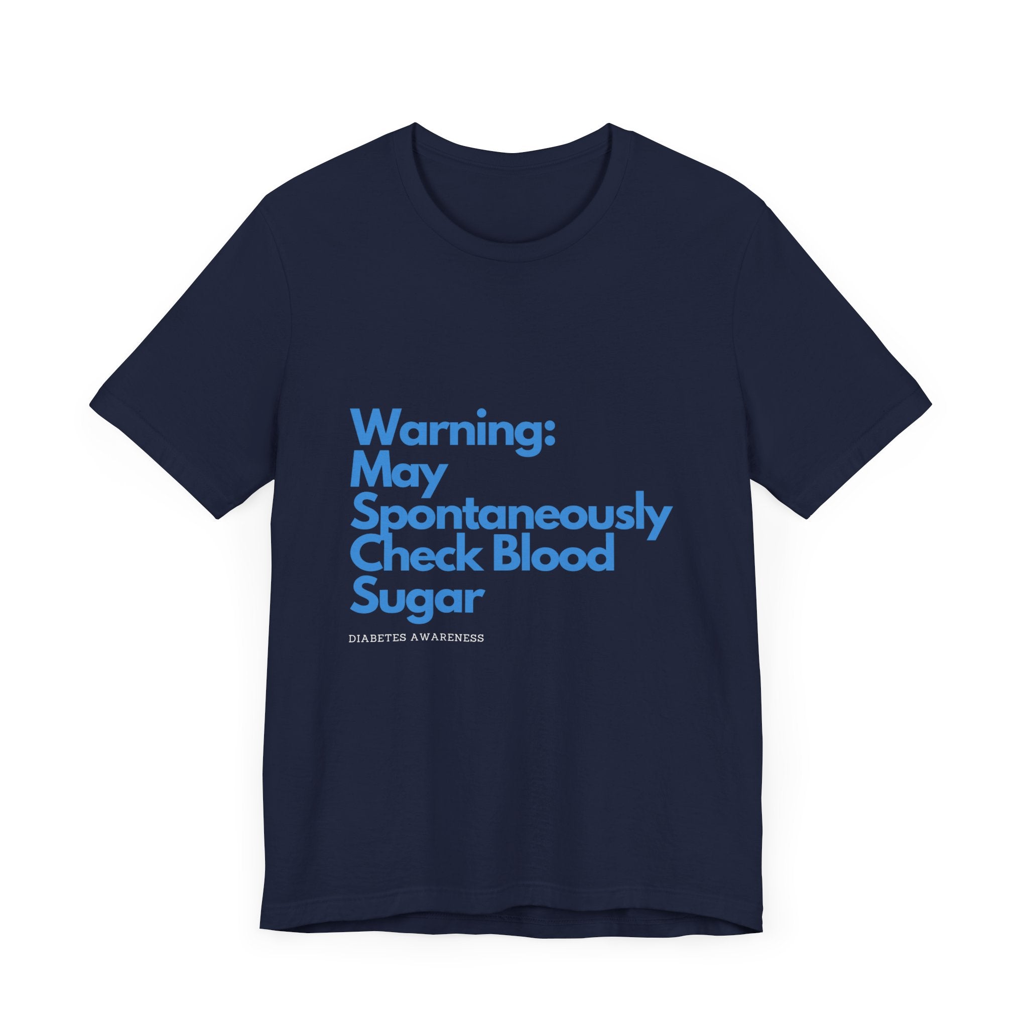 Warning: May Check BG - Unisex Tee The Diabuddies Store T-Shirts $22.38