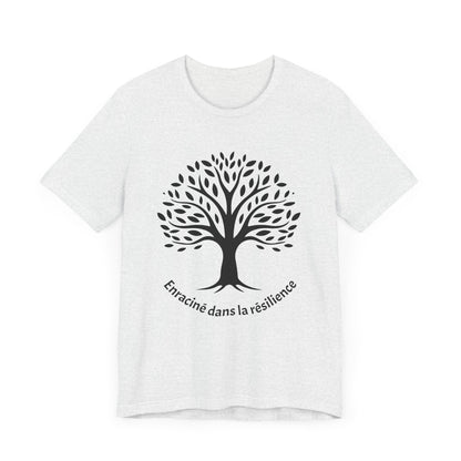 Rooted in Resilience (French) - Unisex Tee The Diabuddies Store T-Shirts $25.00
