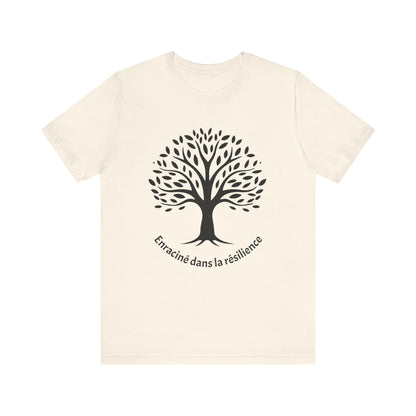 Rooted in Resilience (French) - Unisex Tee The Diabuddies Store T-Shirts $25.00