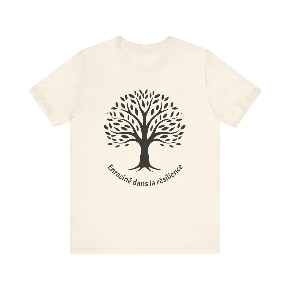 Rooted in Resilience (French) - Unisex Tee The Diabuddies Store T-Shirts $25.00