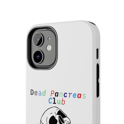 Skull & Flowers Dead Pancreas Club - Phone Case The Diabuddies Store Mobile Phone Cases $18.23