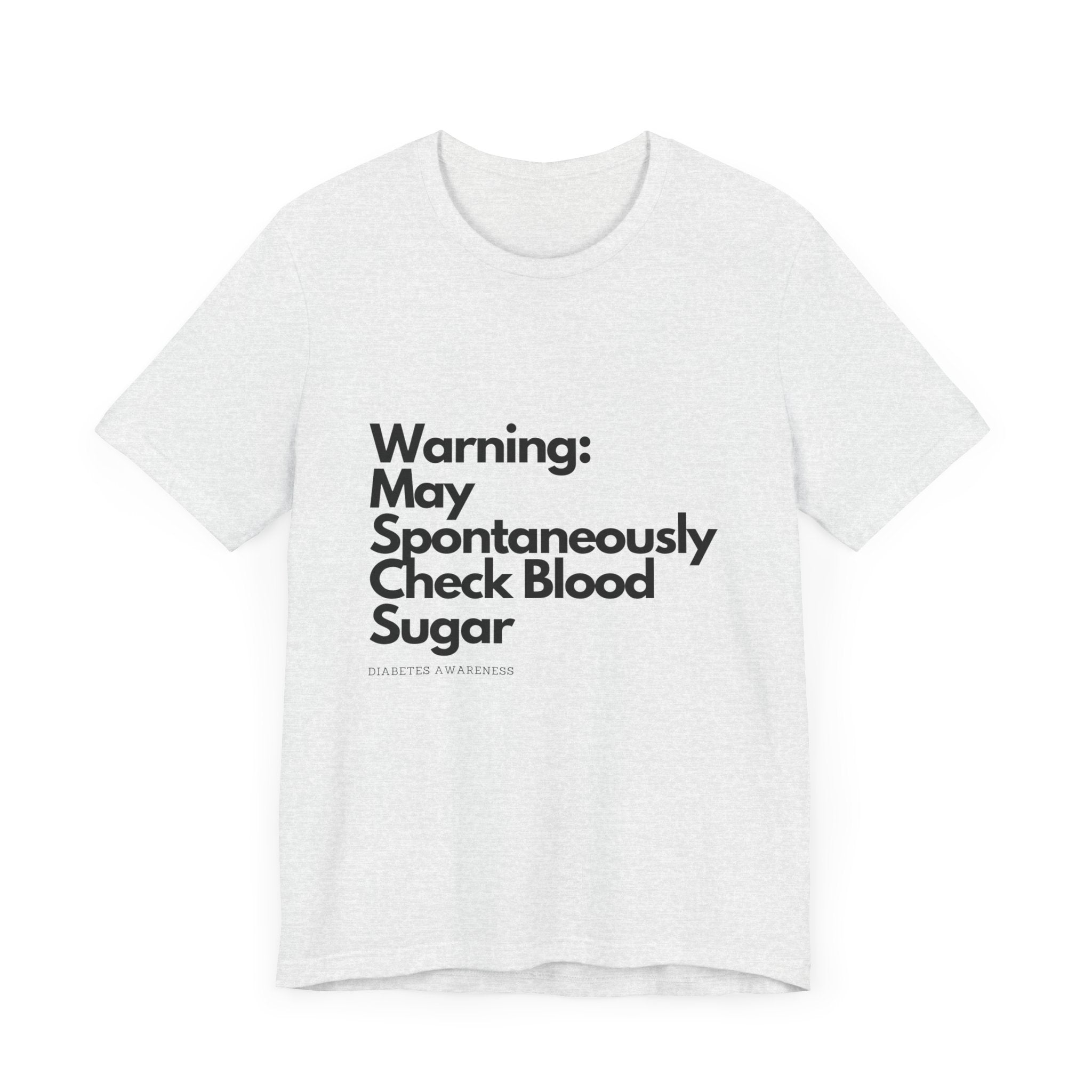 Warning: May Check BG - Unisex Tee The Diabuddies Store T-Shirts $22.38
