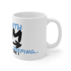 The Diabuddies Store I'm with him, the diabetic! - Mug 11oz I'm with him, the diabetic! - Mug 11oz: Show your support with a smile! Our "I'm with him, the diabetic! He's the one beeping..." 11oz mug is a fun and relatable way to acknowledge the daily real