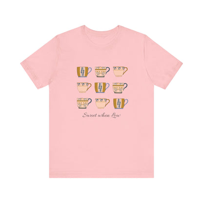 The Diabuddies Store Diabetes Awareness, Sweet when Low - Unisex Tee Diabetes Awareness, Sweet when Low - Unisex Tee: Why not add sugar when low? This "Sweet When Low" tee gets it. For those who know the unique craving for something sweet during a blood s