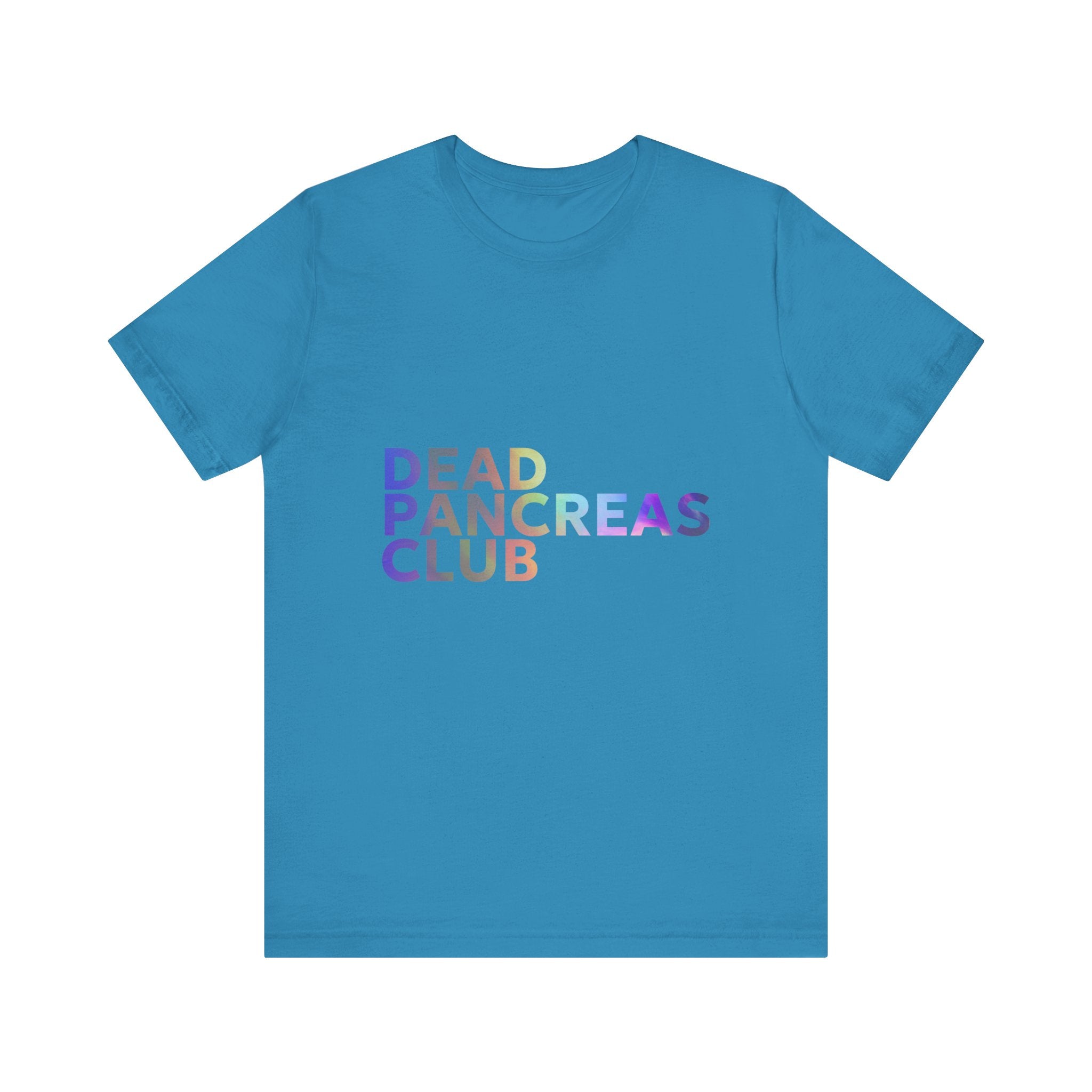 Dead Pancreas Club (Rainbow) - Unisex Tee The Diabuddies Store T-Shirts $24.25