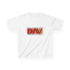 The Diabuddies Store Greater than (French/Orange) - Kids Tee Greater than (French/Orange) - Kids Tee: This isn't just a tee; it's a vibrant symbol for young individuals living with diabetes, reminding them that they are always "greater than" any challenge