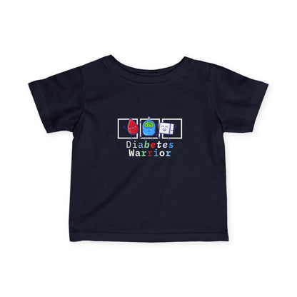 Diabetes Warrior - Infant Tee The Diabuddies Store T-Shirts $16.54