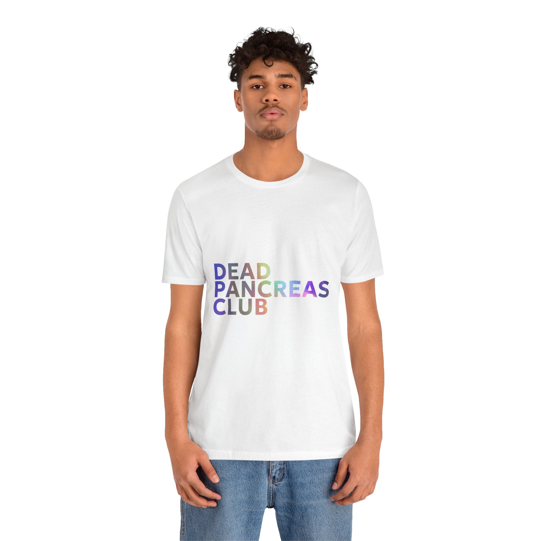 Dead Pancreas Club (Rainbow) - Unisex Tee The Diabuddies Store T-Shirts $24.25