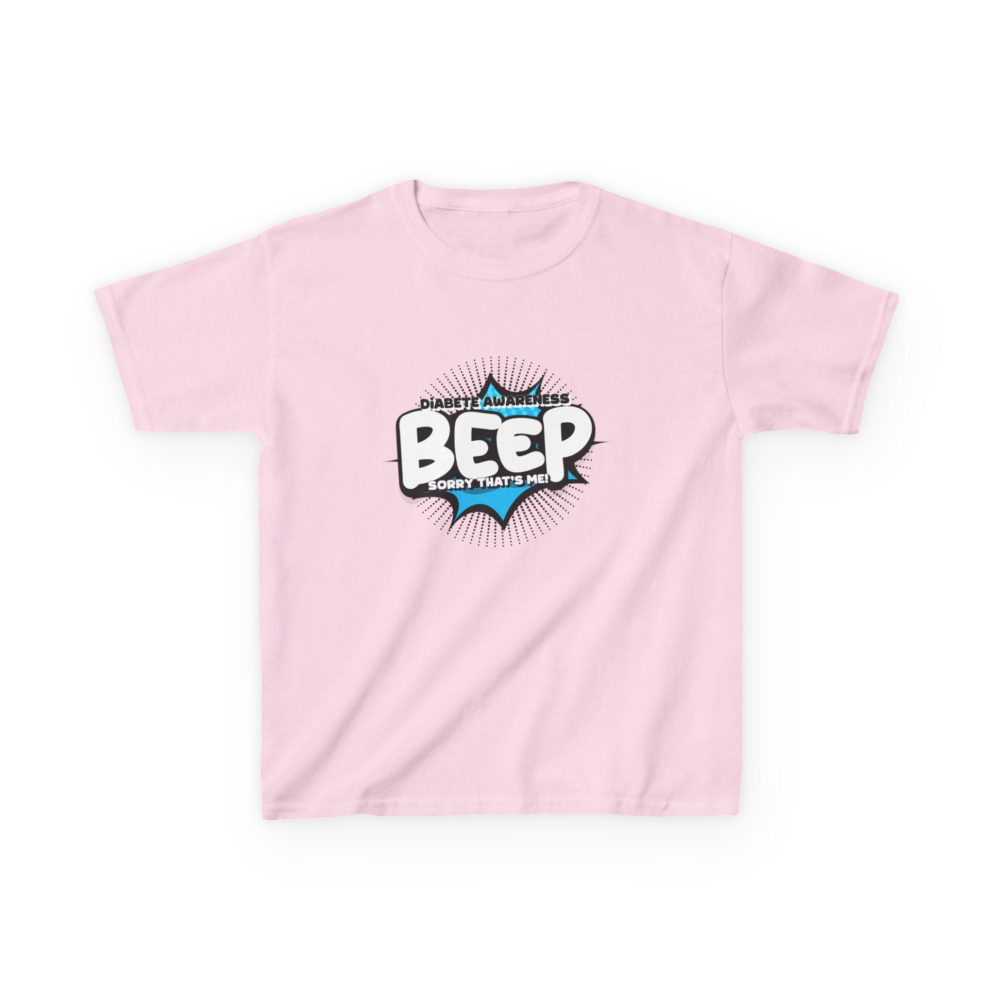 The Diabuddies Store Beep! Sorry that's me! - Kids Tee Beep! Sorry that's me! - Kids Tee: This playful tee is perfect for the little one who's full of energy and charm. The fun design features the word "beep" and the phrase "Sorry, that's me!", a cute and