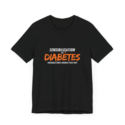 Together we are Stronger (French) - Unisex Tee The Diabuddies Store T-Shirts $22.50