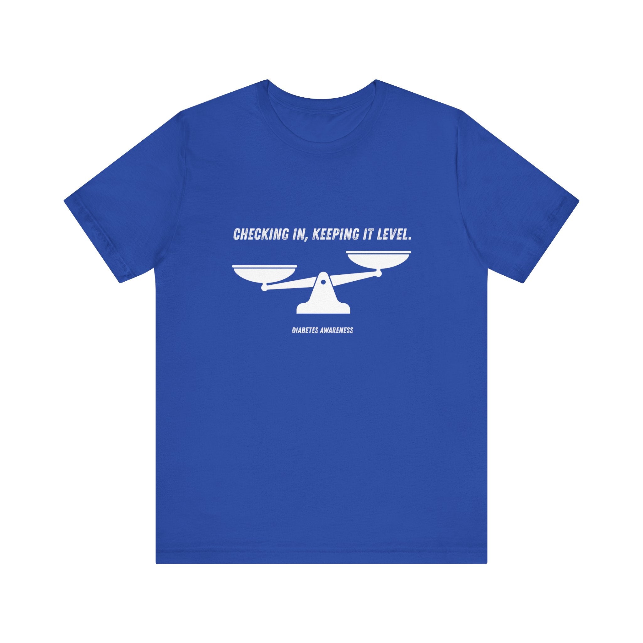 Checking In, Keeping it Level - Unisex Tee The Diabuddies Store T-Shirts $22.50