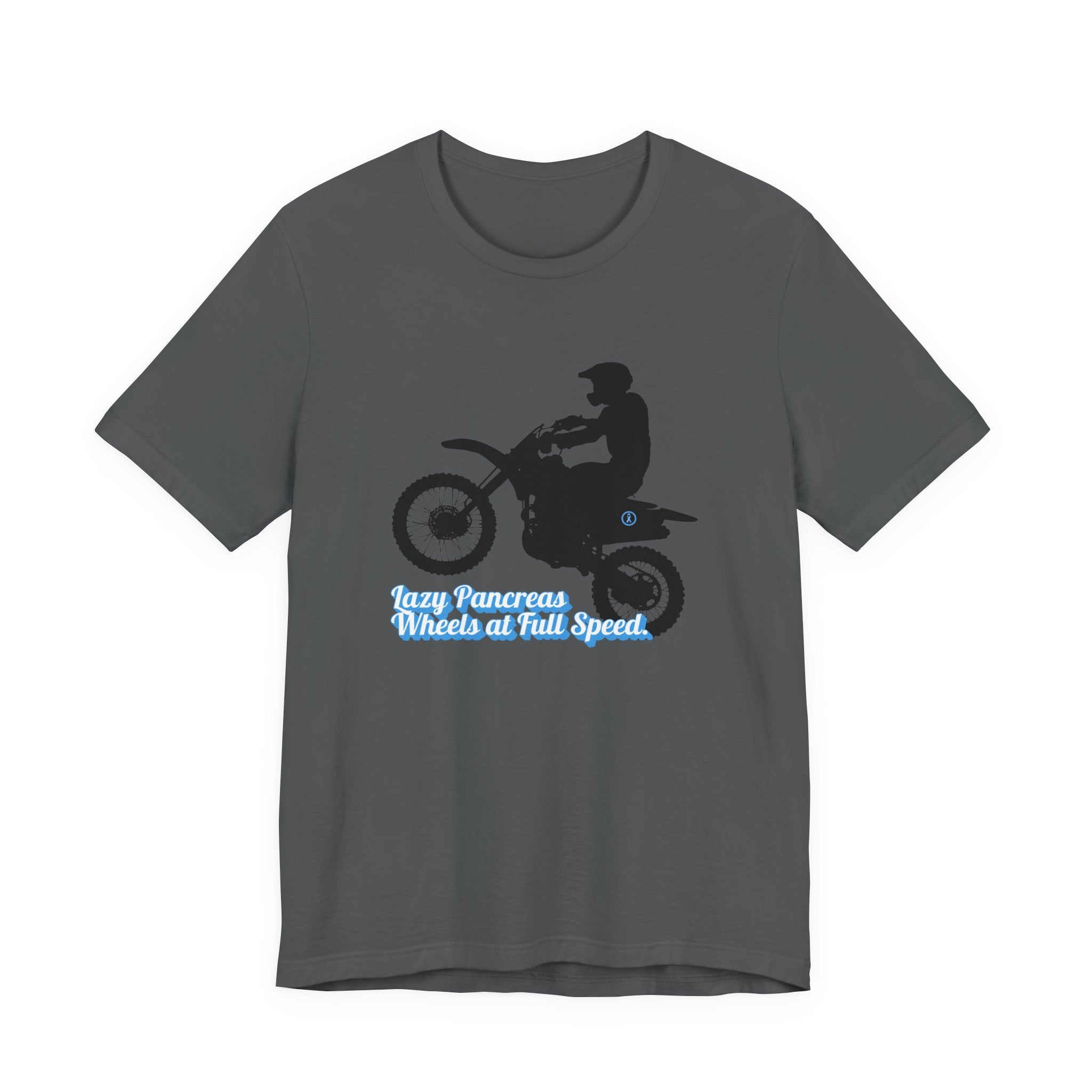 Lazy Pancreas, Wheels at Full Speed - Unisex Tee The Diabuddies Store T-Shirts $22.50