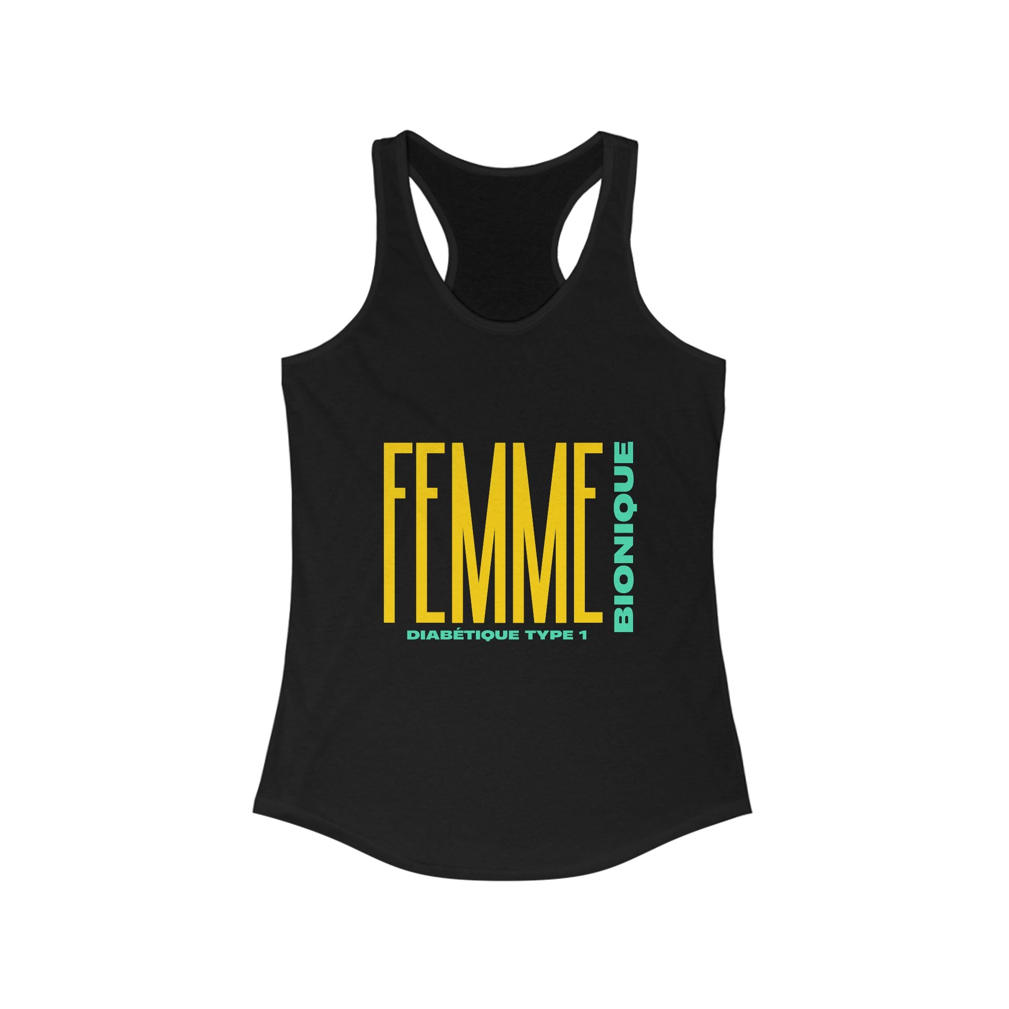 Bionic Woman (French) - Racerback Tank