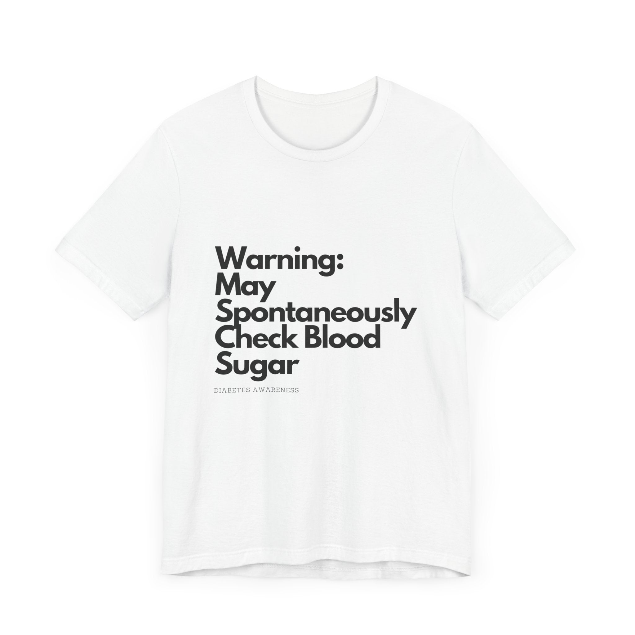 Warning: May Check BG - Unisex Tee The Diabuddies Store T-Shirts $22.38