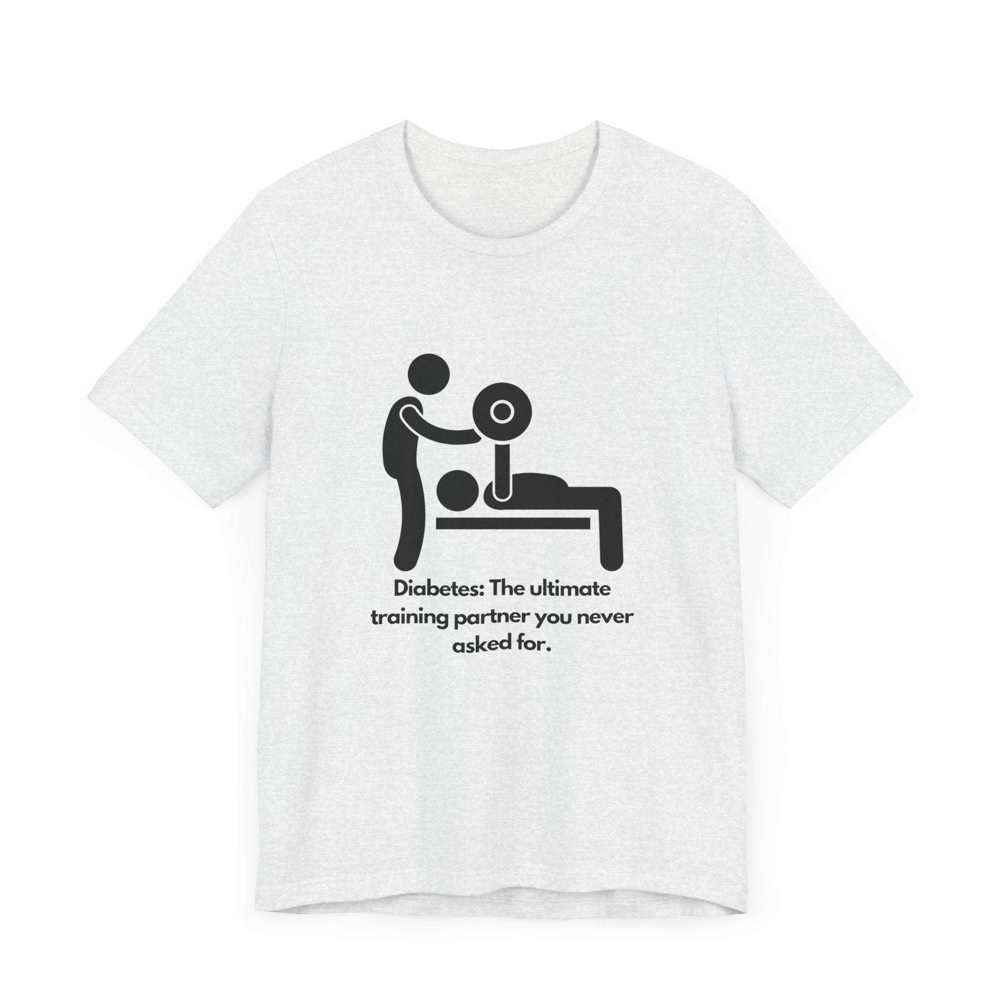 Diabetes: Ultimate Training Partner - Unisex Tee The Diabuddies Store T-Shirts $25.00