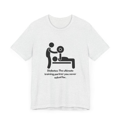 Diabetes: Ultimate Training Partner - Unisex Tee The Diabuddies Store T-Shirts $25.00