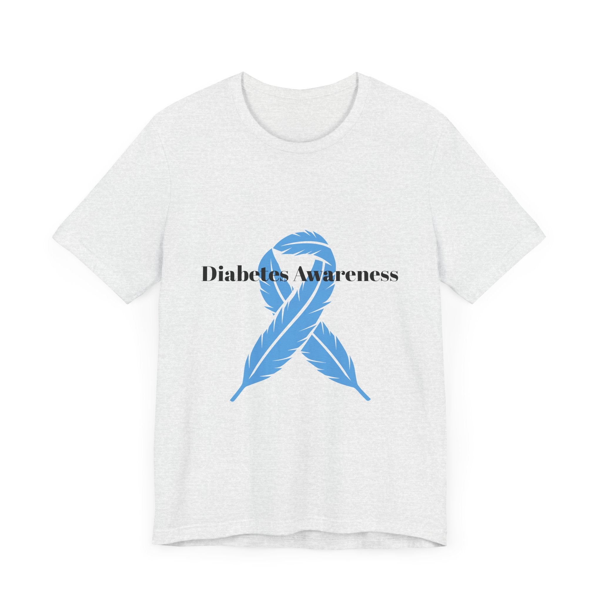 Feather, Blue Ribbon - Unisex Tee The Diabuddies Store T-Shirts $22.38