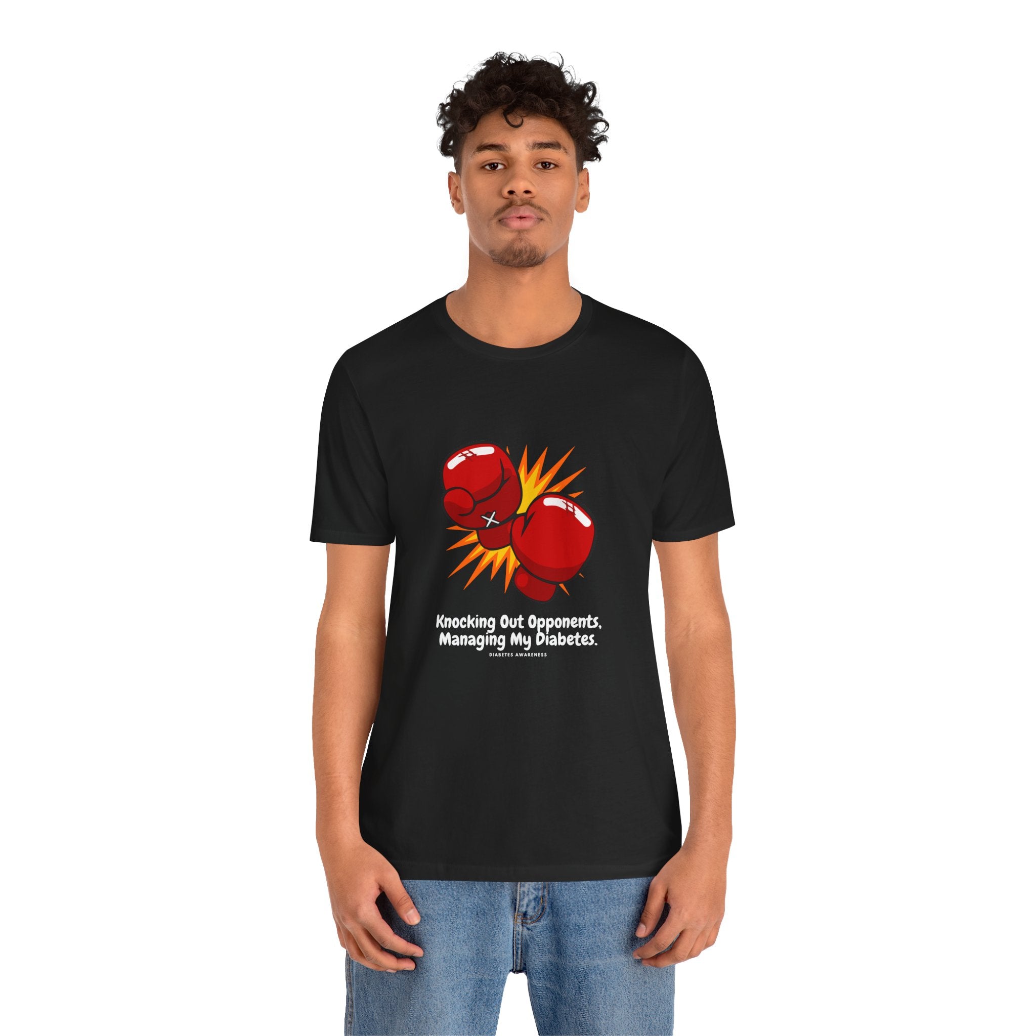 Diabetes & Boxing - Unisex Tee The Diabuddies Store T-Shirts $22.50