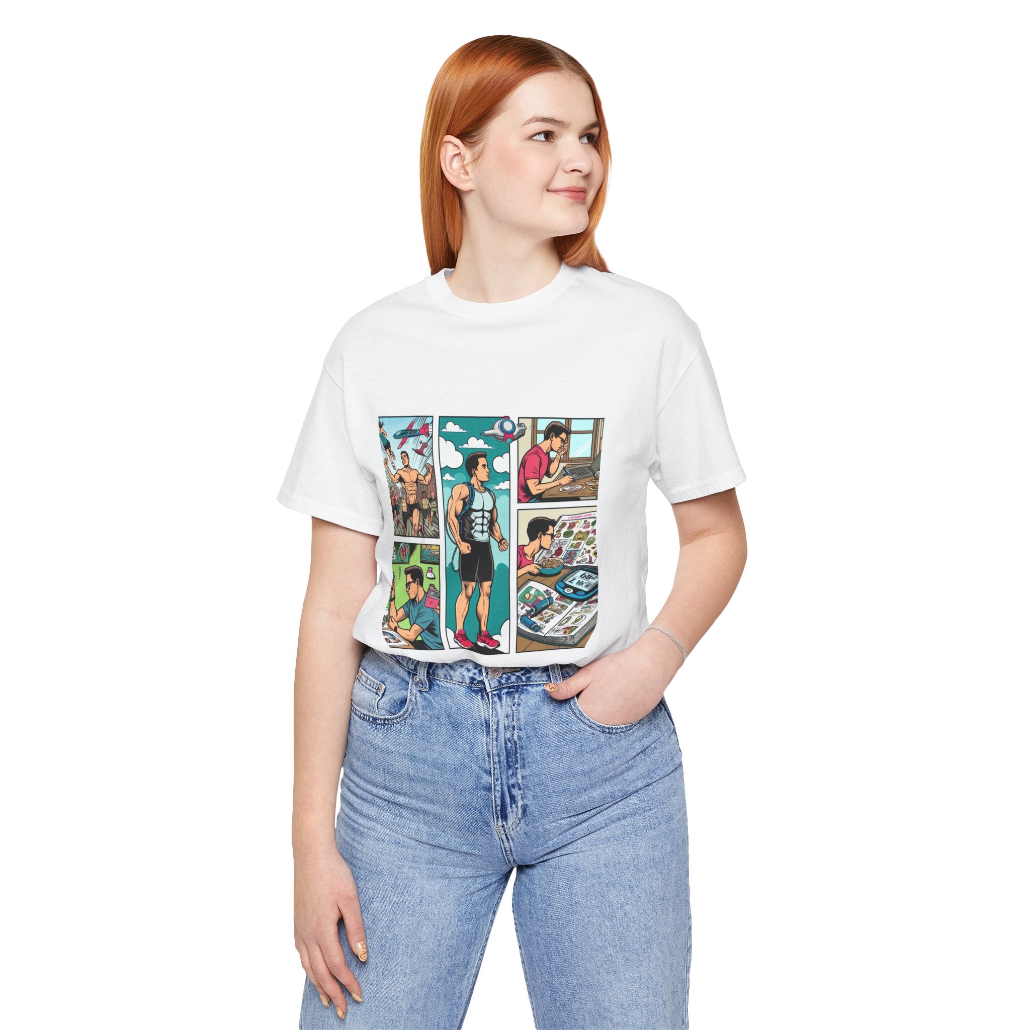 Vintage Comic Style - Unisex Tee The Diabuddies Store T-Shirts $22.83
