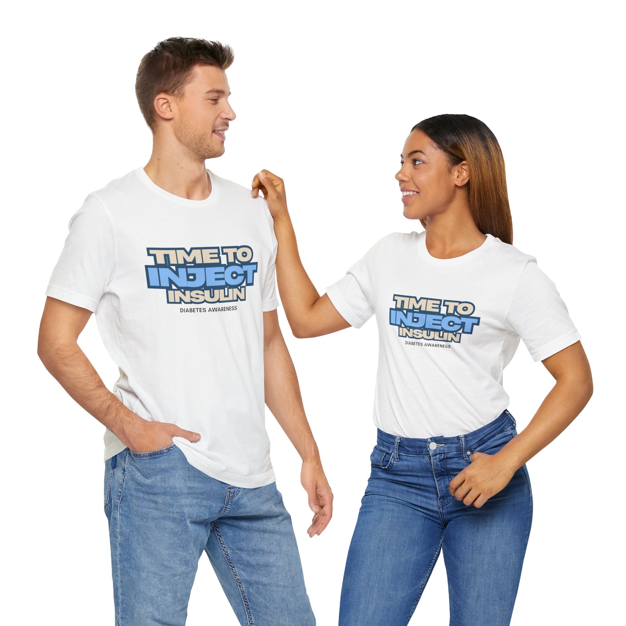 Time to Inject Insulin - Unisex Tee The Diabuddies Store T-Shirts $22.50