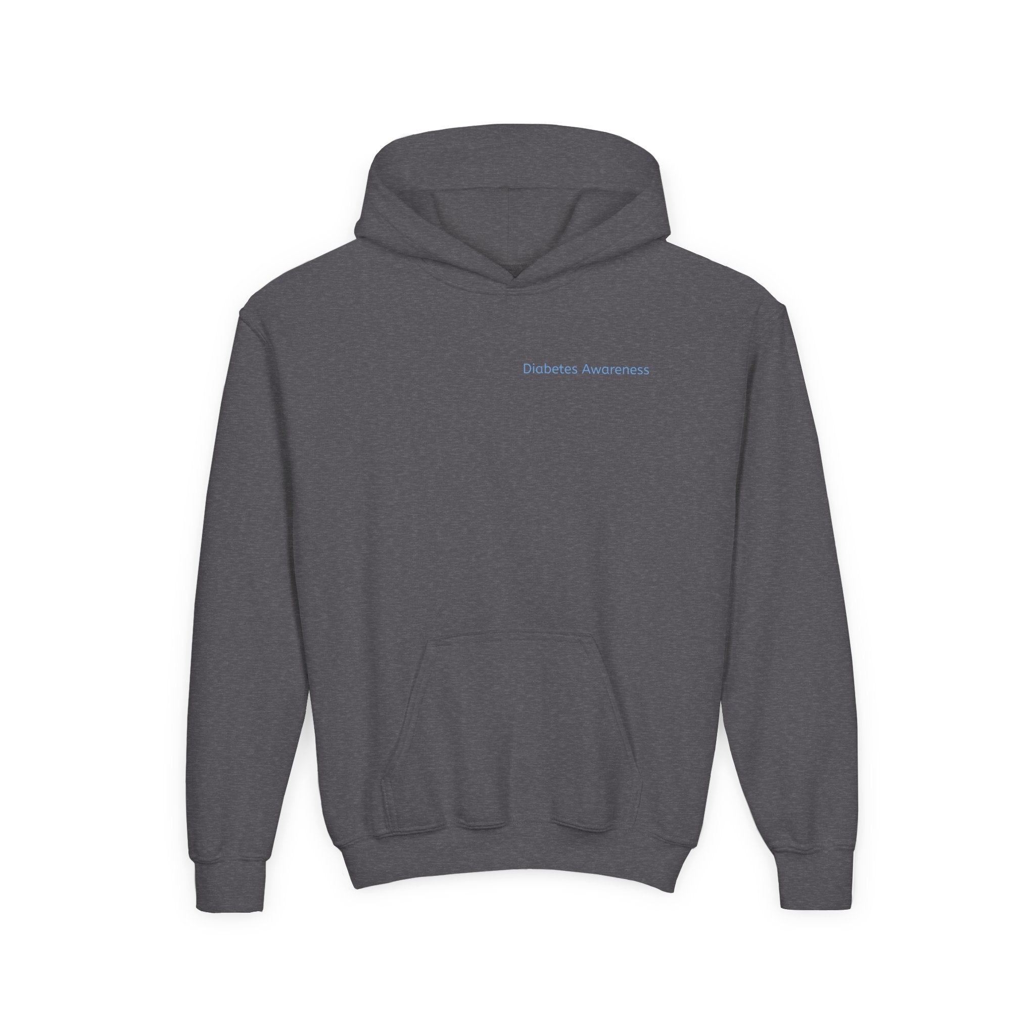 Diabetes Warrior, Retro Look - Youth Hoodie