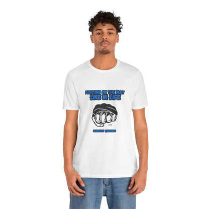 The Diabuddies Store Diabetes Awareness & UFC - Unisex Tee Diabetes Awareness & UFC - Unisex Tee: "Fighting on the Mat like in Life. Diabetic Warrior." Conquer every challenge with this powerful unisex tee. T-Shirts $30.27